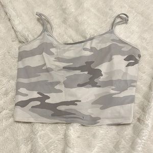 Camo Crop Top